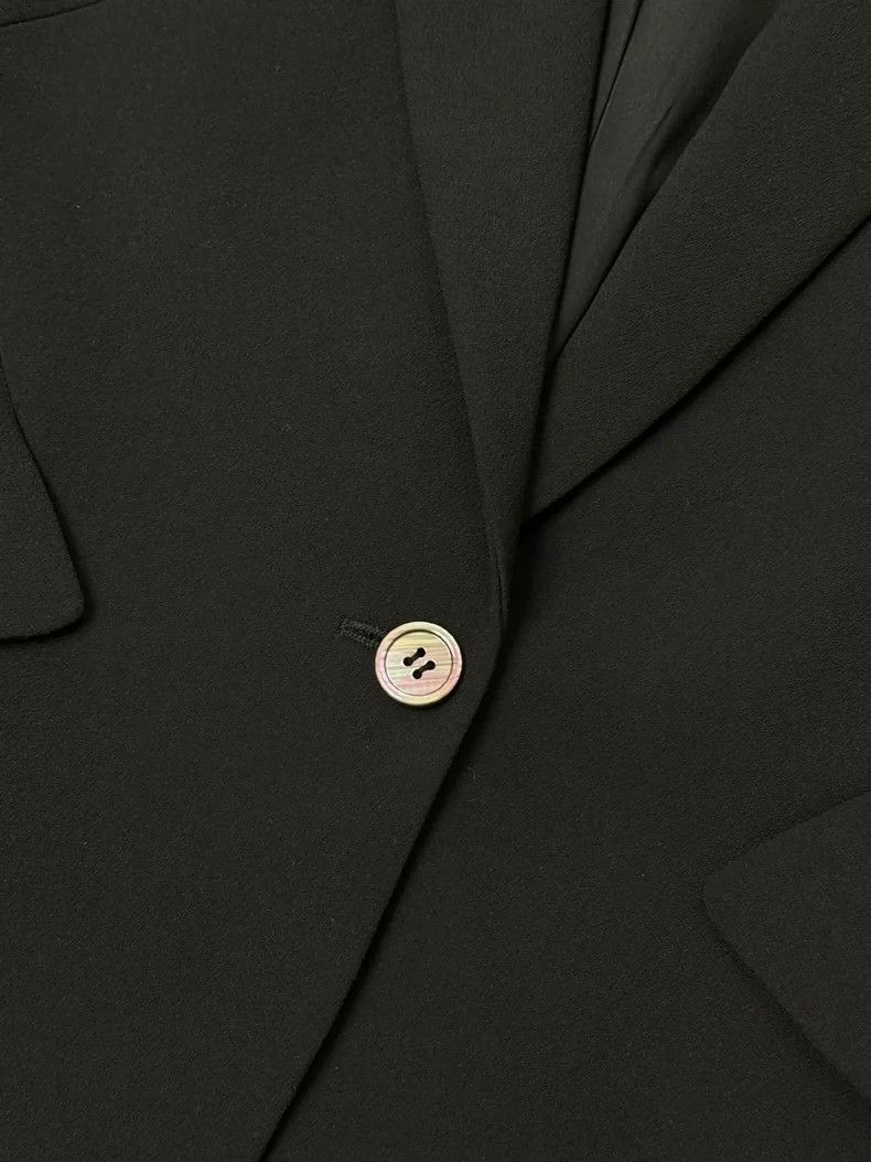 Alexander McQueen Alexander McQueen Black Blazer Jacket- DMC Size US S / EU 44-46 / 1 - 4 Thumbnail