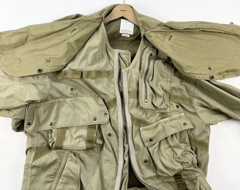 Visvim VISVIM Paratrooper Coat in Unique Dye Finish- DMC Size US XL / EU 56 / 4 - 4 Thumbnail