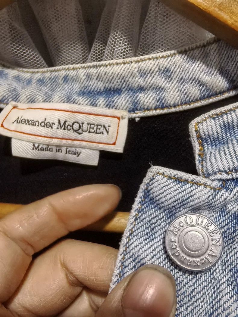 Alexander McQueen Alexander McQueen Vintage Denim Jacket- DMC Size US M / EU 48-50 / 2 - 2 Thumbnail