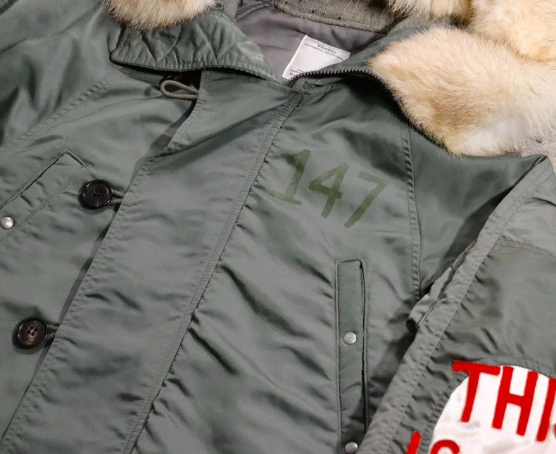 Visvim VISVIM Valdez Coat with Wolf Fur Collar- DMC Size US S / EU 44-46 / 1 - 2 Thumbnail