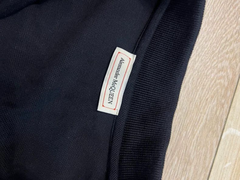 Alexander McQueen Alexander McQueen Black Polo Shirt with Embroidery- DMC Size US XL / EU 56 / 4 - 3 Thumbnail