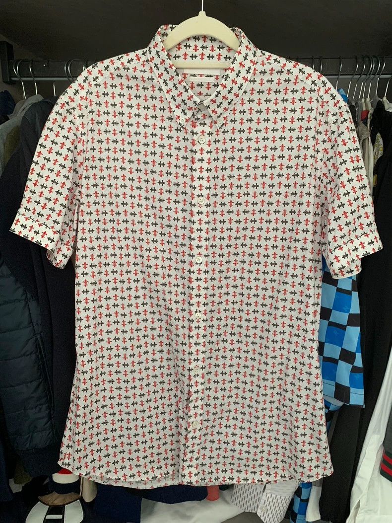 Alexander McQueen ALEXANDER MCQUEEN Short Sleeve Shirt Size 50- DMC Size US L / EU 52-54 / 3 - 2 Thumbnail