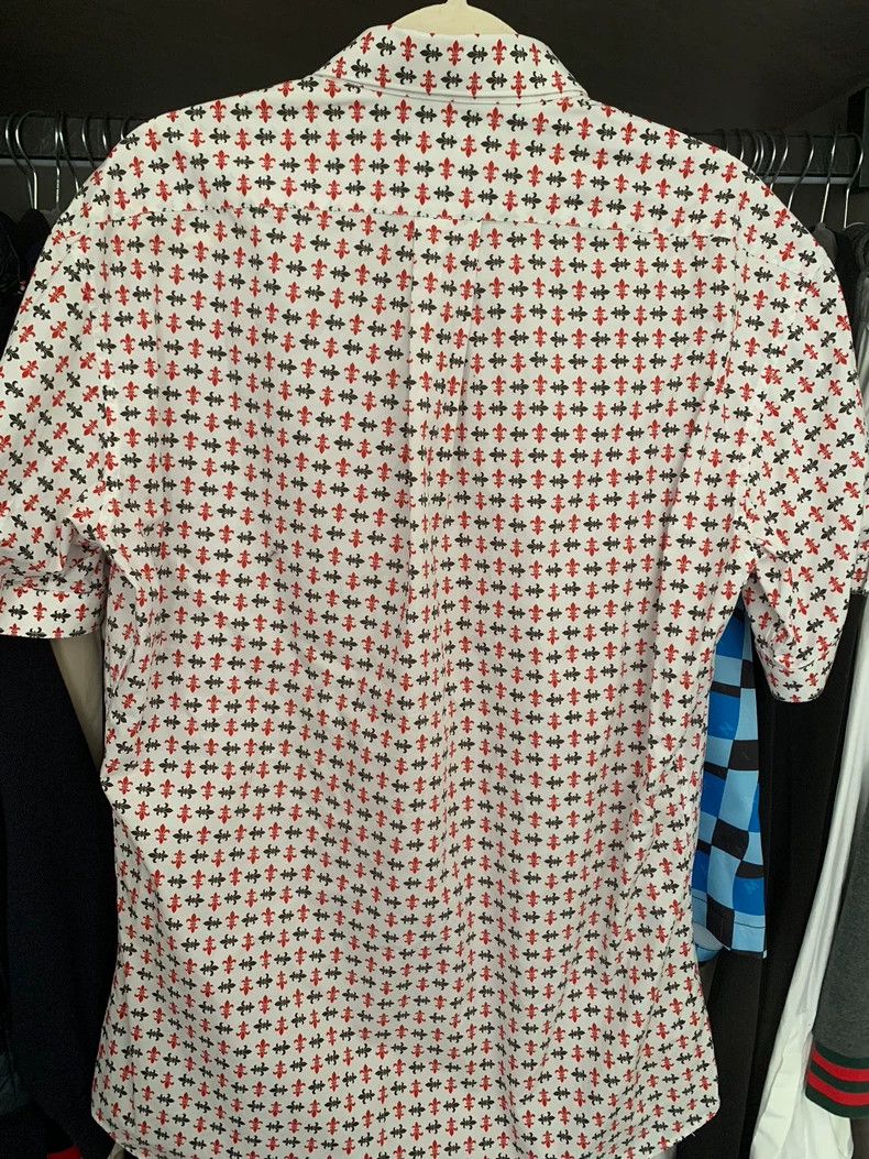 Alexander McQueen ALEXANDER MCQUEEN Short Sleeve Shirt Size 50- DMC Size US L / EU 52-54 / 3 - 5 Thumbnail