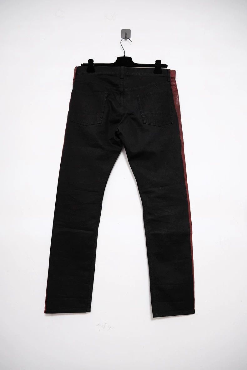 Alexander McQueen Alexander McQueen Unique Black and Red Jeans- DMC Size US 34 / EU 50 - 3 Thumbnail