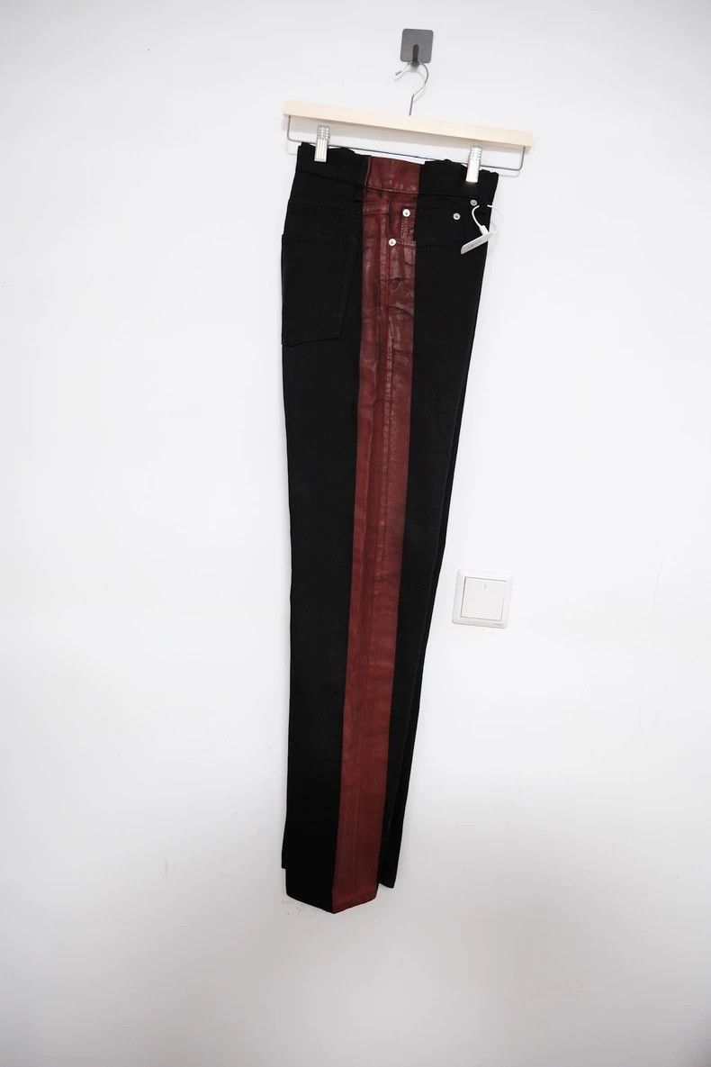 Alexander McQueen Alexander McQueen Unique Black and Red Jeans- DMC Size US 34 / EU 50 - 5 Thumbnail