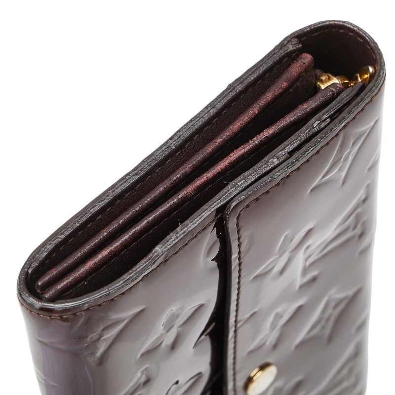 Louis Vuitton Louis Vuitton Louis Vuitton Portefeuille Sarah Monogram Vernis Long Wallet Enamel Long Wallet M93577 DUTY FREE for USA Size ONE SIZE - 6 Thumbnail