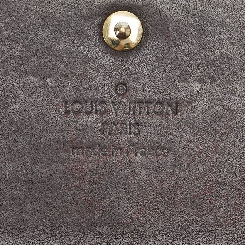 Louis Vuitton Louis Vuitton Louis Vuitton Portefeuille Sarah Monogram Vernis Long Wallet Enamel Long Wallet M93577 DUTY FREE for USA Size ONE SIZE - 9 Thumbnail