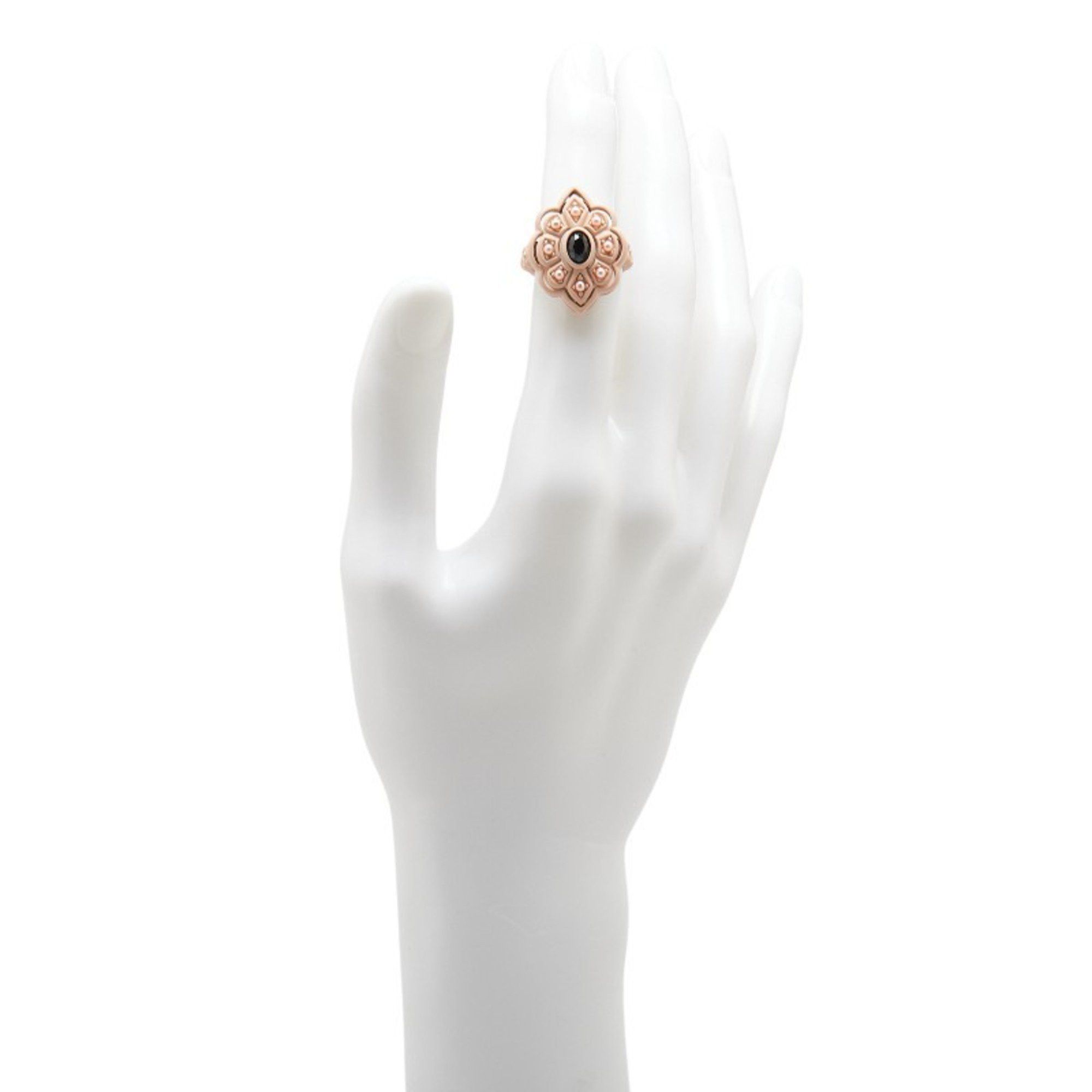 Gucci Gucci Stud Ring 2-piece set Pink Plastic Faux Pearl Velvet Women's GUCCI Size ONE SIZE - 13 Thumbnail