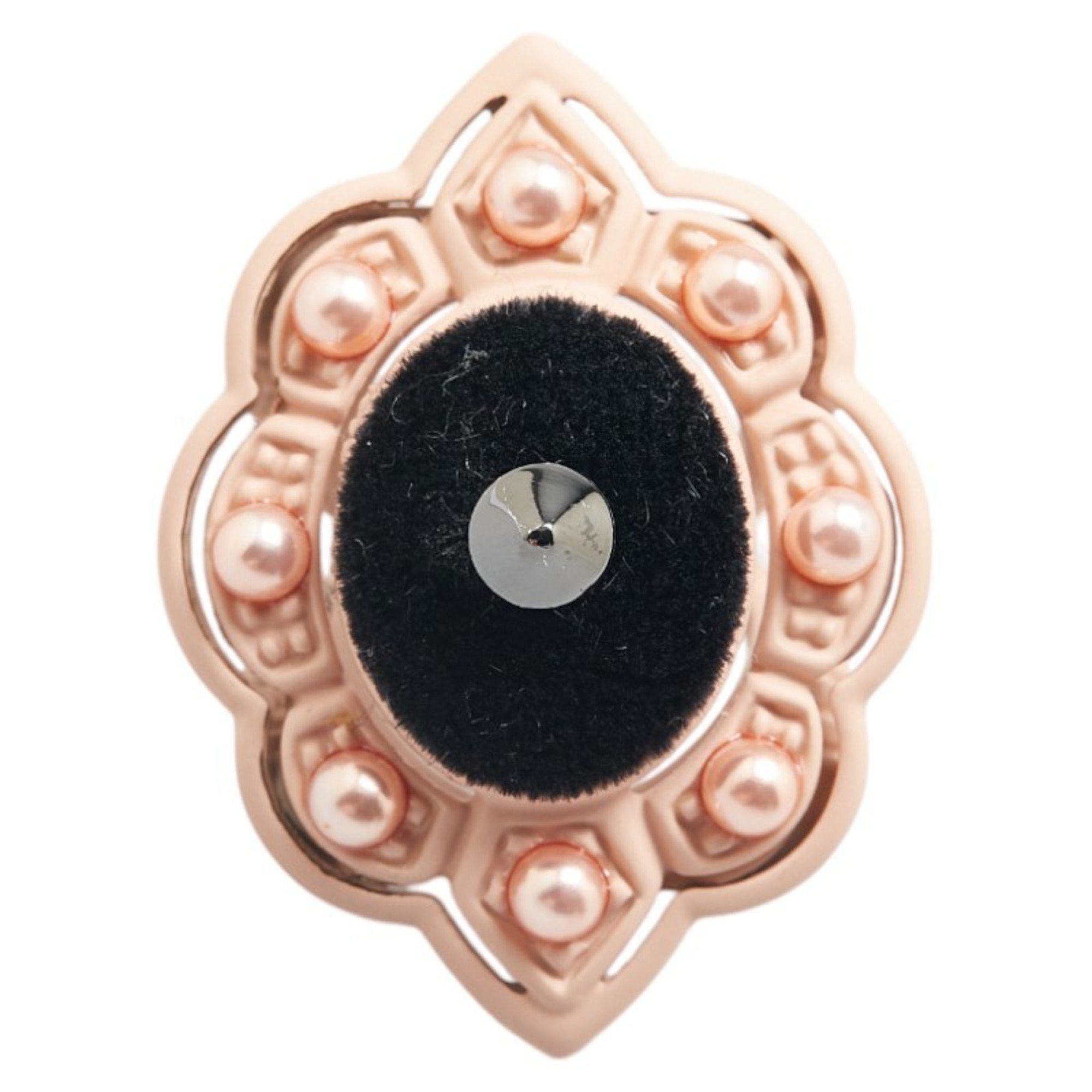 Gucci Gucci Stud Ring 2-piece set Pink Plastic Faux Pearl Velvet Women's GUCCI Size ONE SIZE - 3 Thumbnail