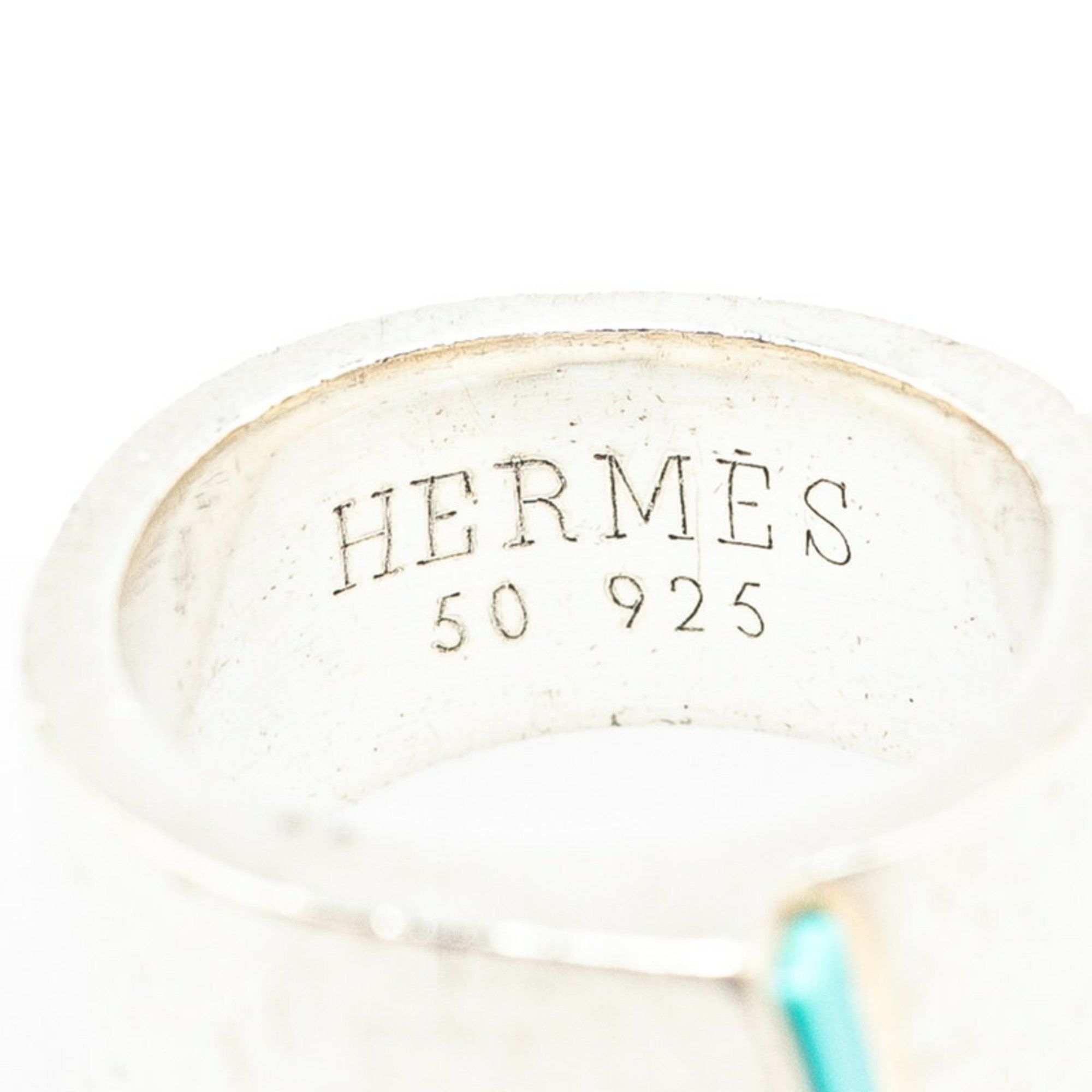 Hermes Hermes Candy Ring #50 SV925 Silver Women's HERMES Size ONE SIZE - 5 Thumbnail