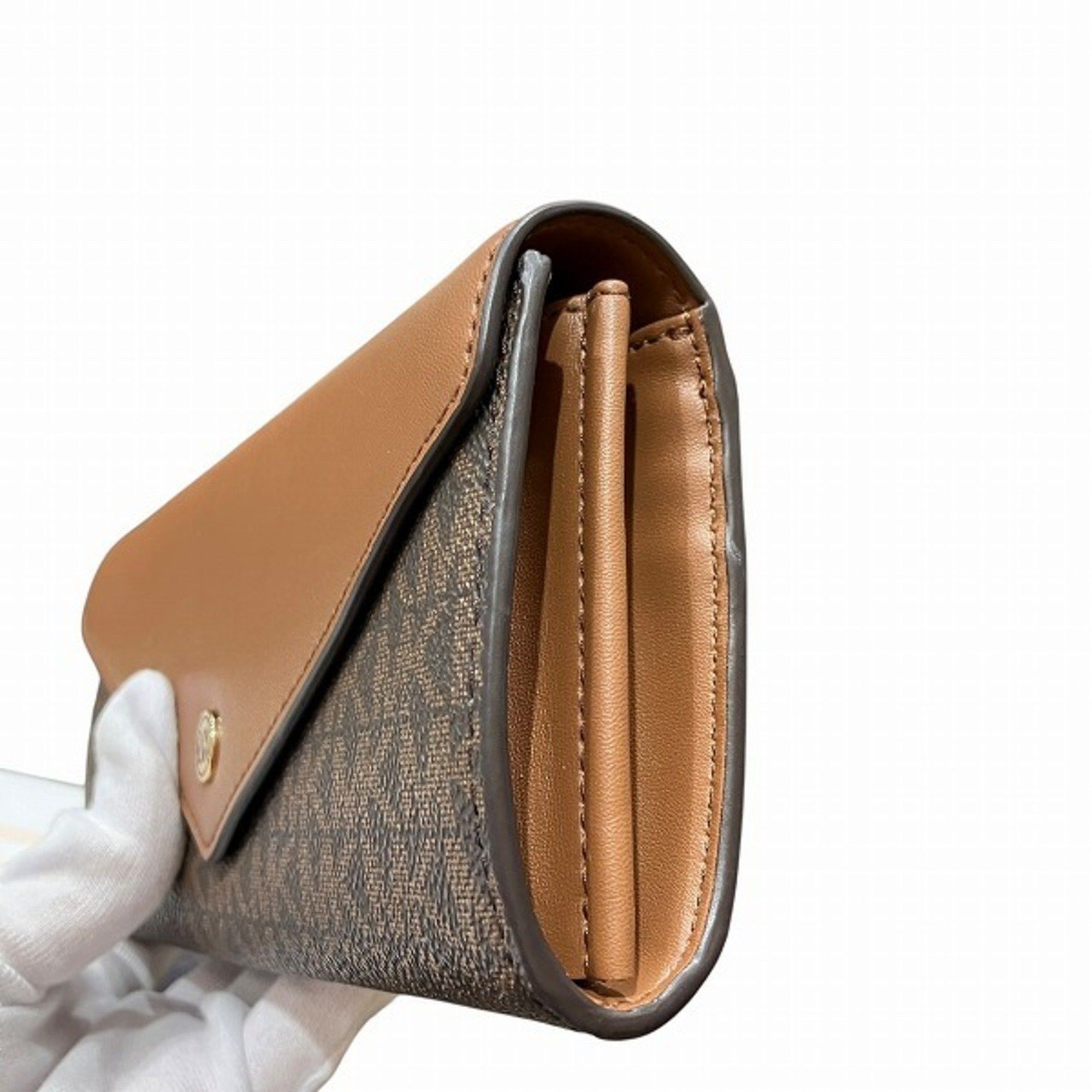 Michael Kors Michael Kors MK Signature 35F3GTVE7B Wallet Long Women's Size ONE SIZE - 7 Thumbnail