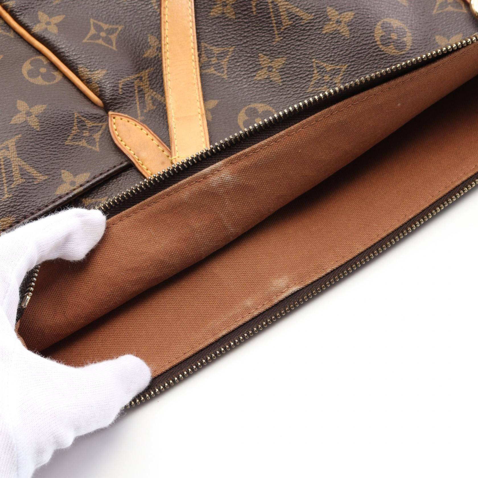 Louis Vuitton Louis Vuitton Louis Vuitton Totally MM Monogram Coated Canvas Tote Bag Canvas Tote Bag M56689 Size ONE SIZE - 6 Thumbnail