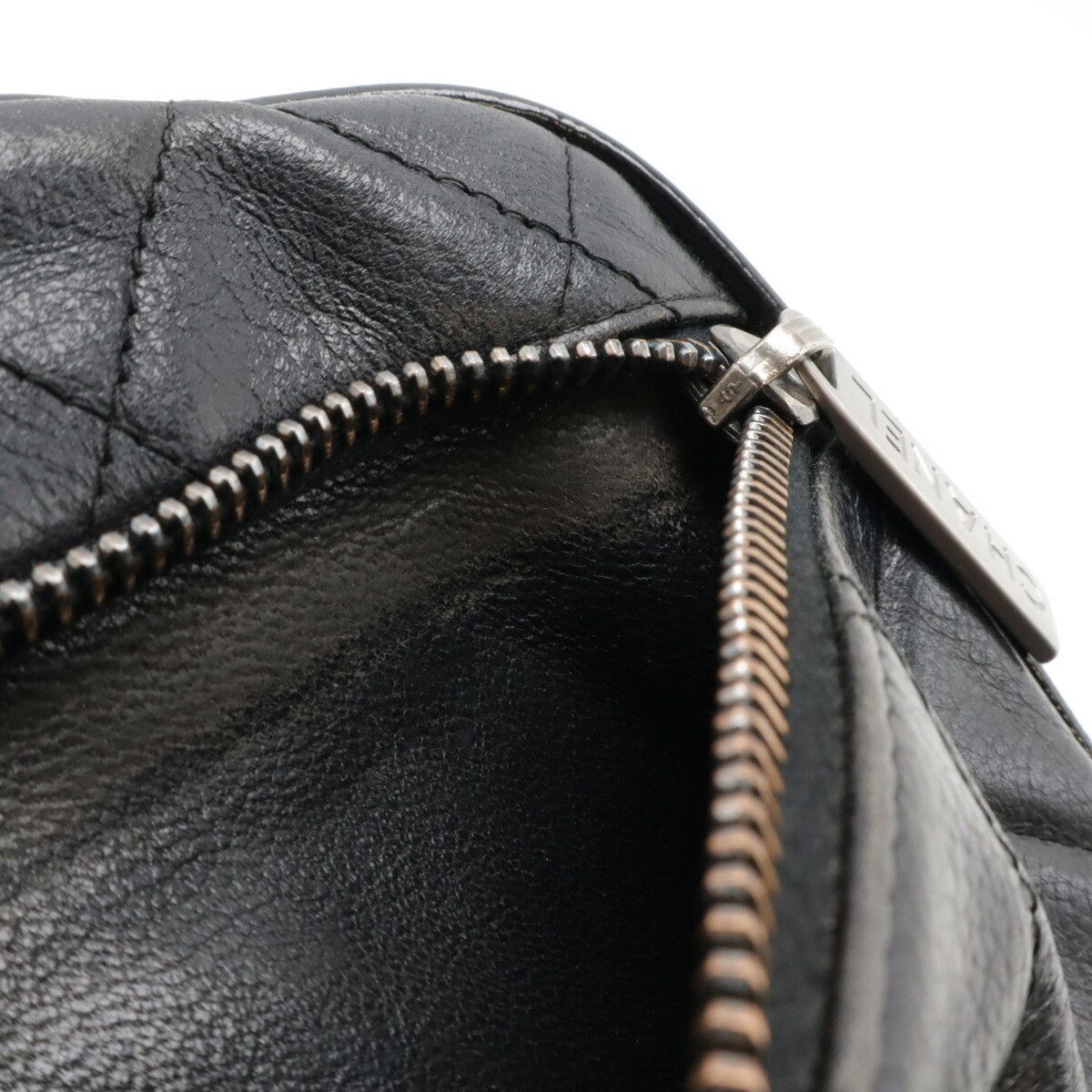 Chanel Chanel Chanel Matelasse Caviar Skin Mini Boston Bag Leather Handbag A15685 Size ONE SIZE - 8 Thumbnail