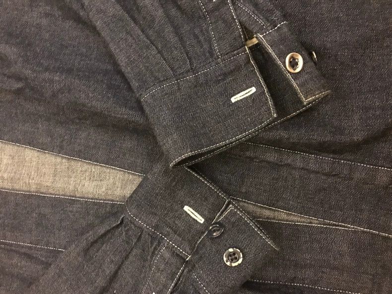 Visvim Visvim Denim Robe with Worn Buttons- DMC Size US M / EU 48-50 / 2 - 3 Thumbnail