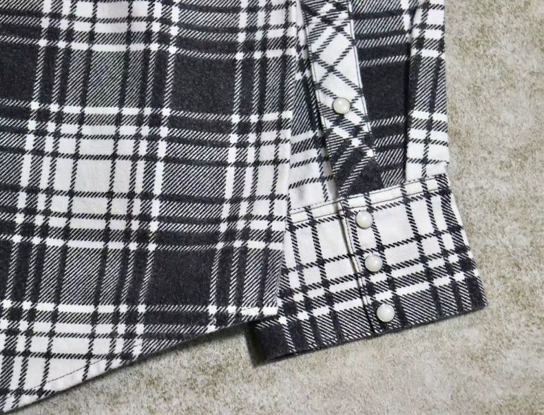 Visvim Visvim Four Corners Long Sleeve Check Shirt- DMC Size US XXL / EU 58 / 5 - 7 Thumbnail