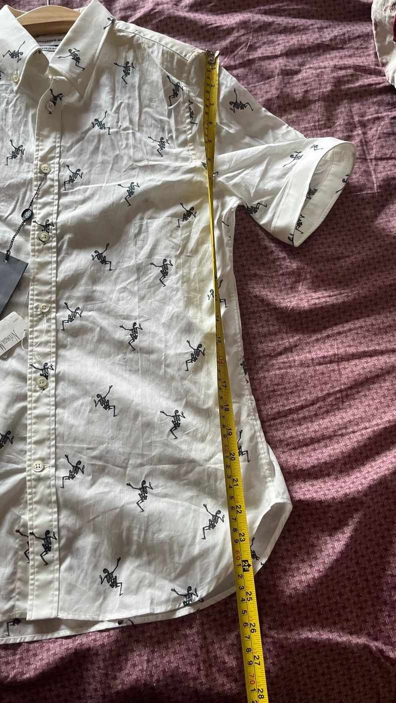 Alexander McQueen New Alexander McQueen Short Sleeve Shirt- DMC Size US M / EU 48-50 / 2 - 2 Thumbnail