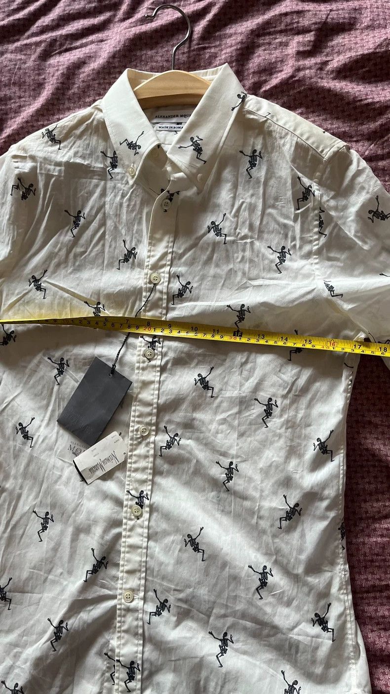 Alexander McQueen New Alexander McQueen Short Sleeve Shirt- DMC Size US M / EU 48-50 / 2 - 3 Thumbnail