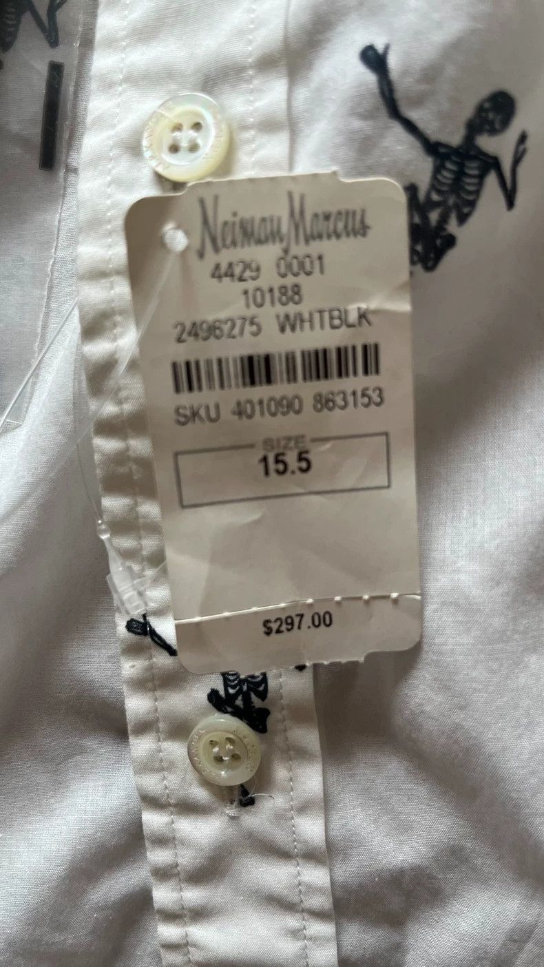 Alexander McQueen New Alexander McQueen Short Sleeve Shirt- DMC Size US M / EU 48-50 / 2 - 9 Thumbnail