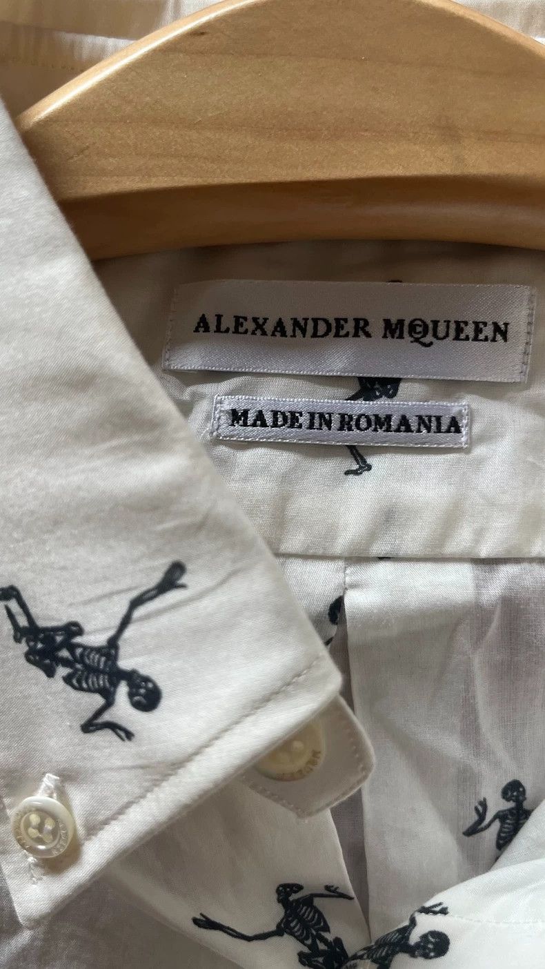 Alexander McQueen New Alexander McQueen Short Sleeve Shirt- DMC Size US M / EU 48-50 / 2 - 5 Thumbnail