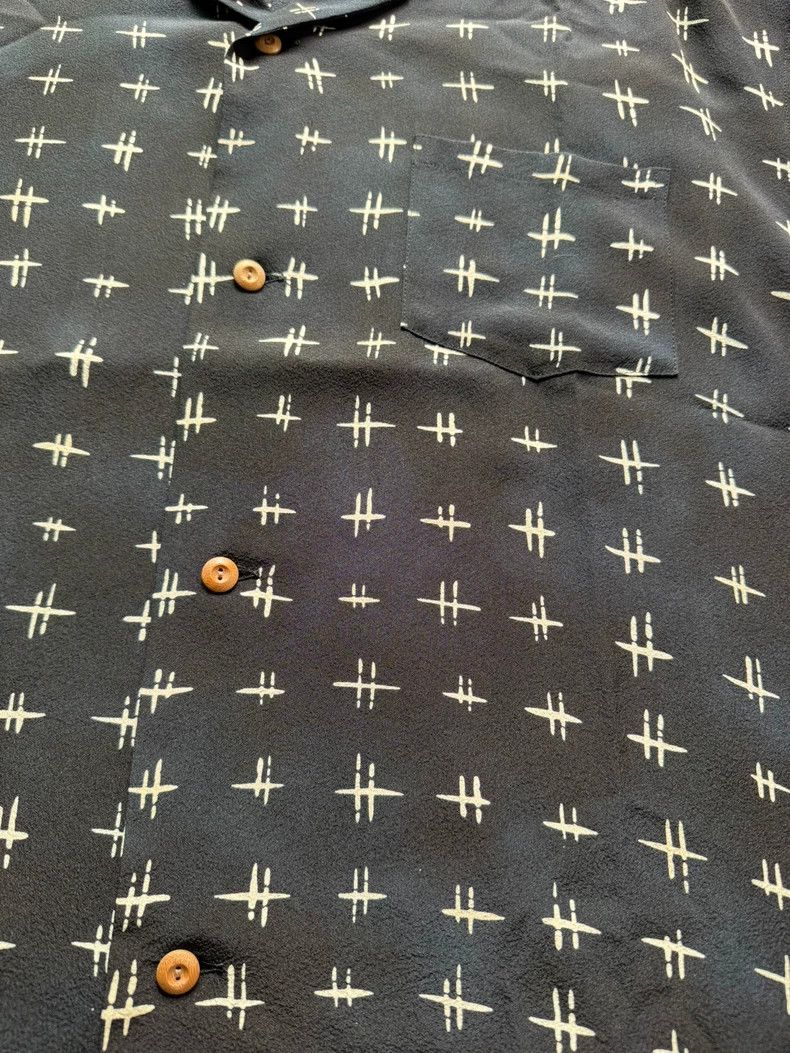 Visvim VISVIM 23SS ICT Wallis Shirt Silk Navy- DMC Size US M / EU 48-50 / 2 - 2 Thumbnail