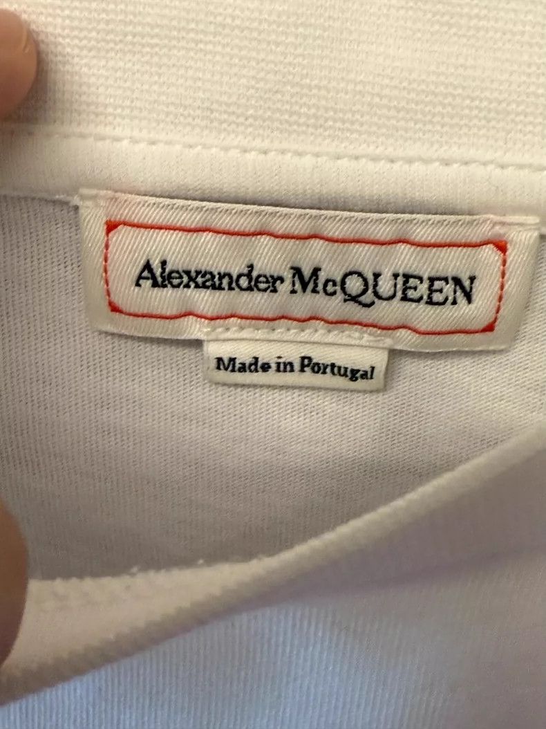 Alexander McQueen Alexander McQueen Skull Print White T-Shirt- DMC Size US M / EU 48-50 / 2 - 4 Thumbnail