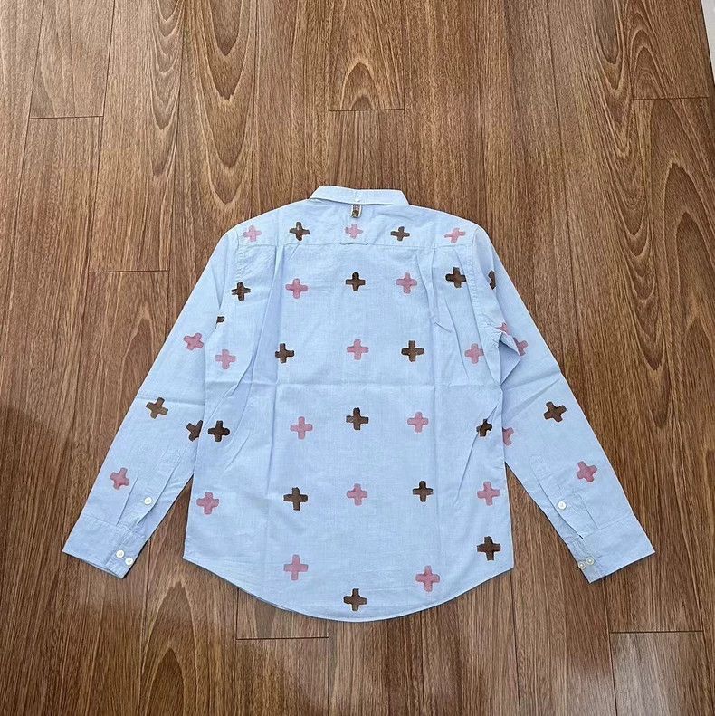 Visvim VISVIM AMDO N.D. Long Sleeve Shirt- DMC Size US S / EU 44-46 / 1 - 2 Thumbnail