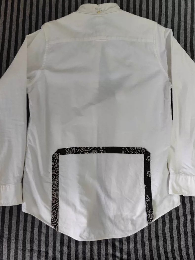 Visvim Visvim White Shirt with Unique Design- DMC Size US M / EU 48-50 / 2 - 2 Thumbnail
