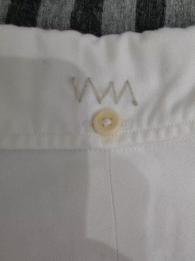 Visvim Visvim White Shirt with Unique Design- DMC Size US M / EU 48-50 / 2 - 3 Thumbnail