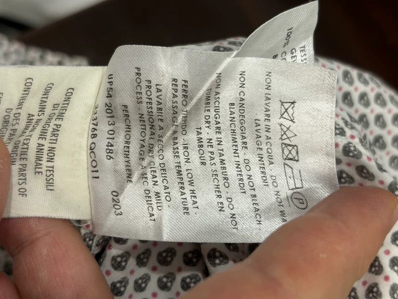 Alexander McQueen MCQ Alexander McQueen Classic Button-Up Shirt- DMC Size US L / EU 52-54 / 3 - 7 Thumbnail