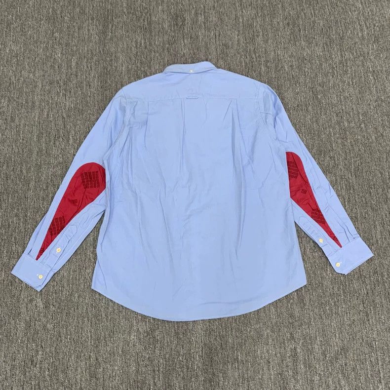 Visvim Visvim Blue Long Sleeve Shirt Size 3- DMC Size US M / EU 48-50 / 2 - 2 Thumbnail