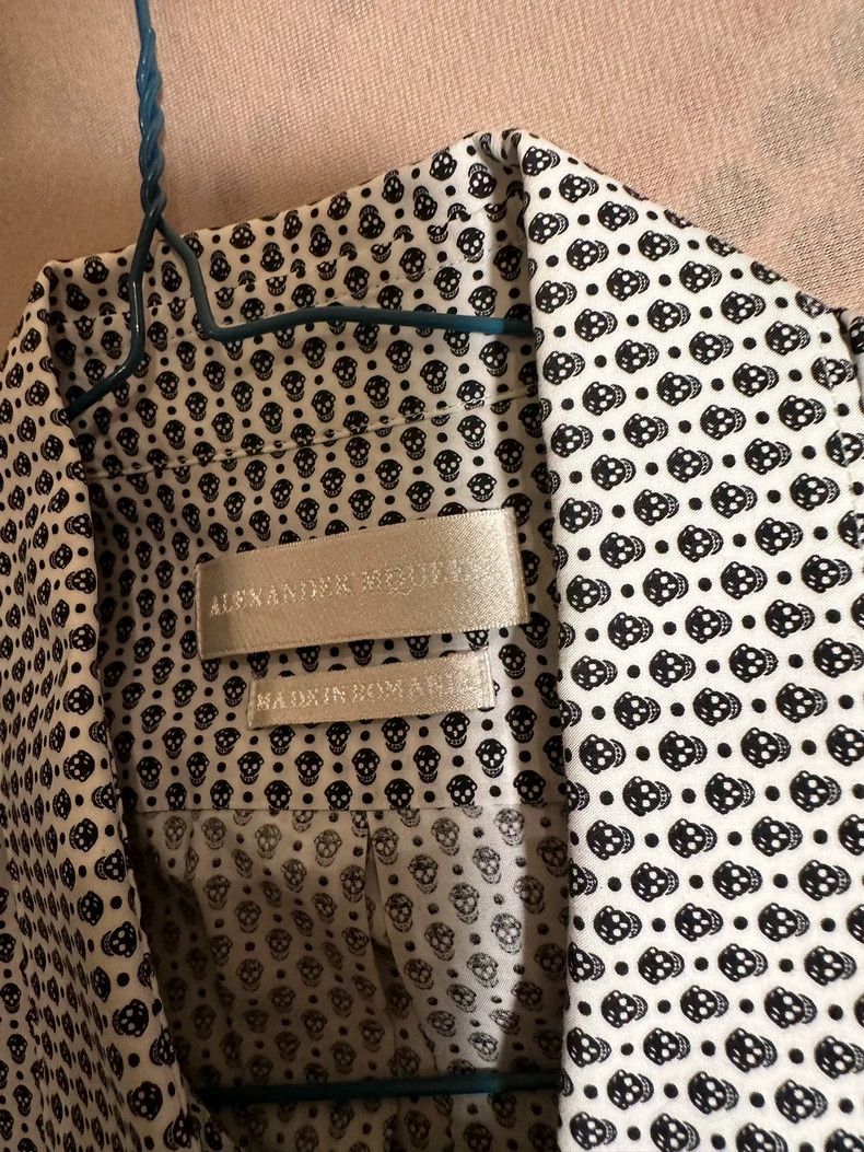 Alexander McQueen Alexander McQueen Skull Print Shirt- DMC Size US M / EU 48-50 / 2 - 3 Thumbnail