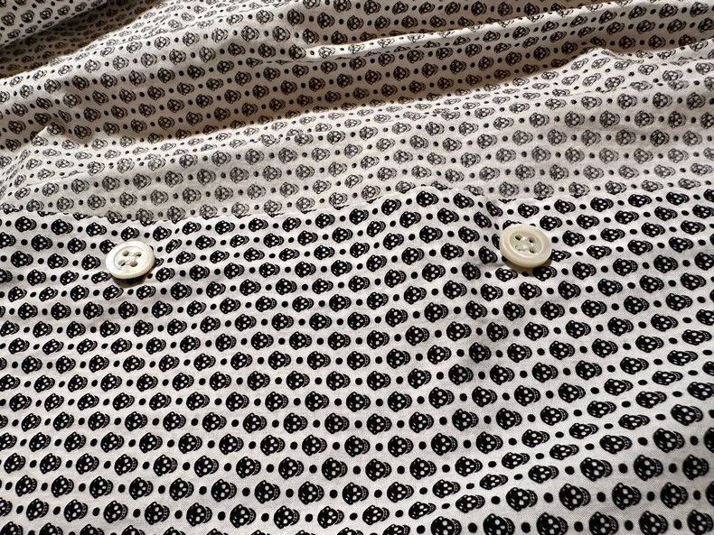 Alexander McQueen Alexander McQueen Skull Print Shirt- DMC Size US M / EU 48-50 / 2 - 4 Thumbnail