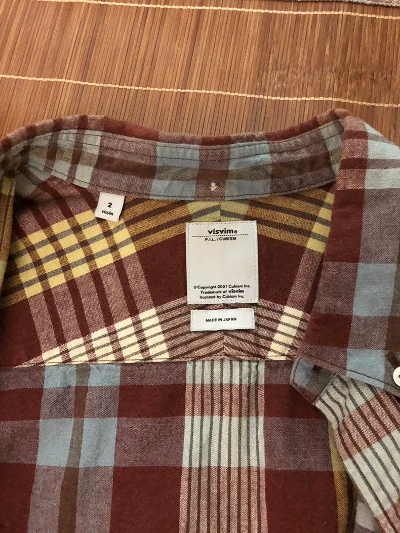 Visvim VISVIM Limited Edition Plaid Shirt Size 2- DMC Size US M / EU 48-50 / 2 - 3 Thumbnail