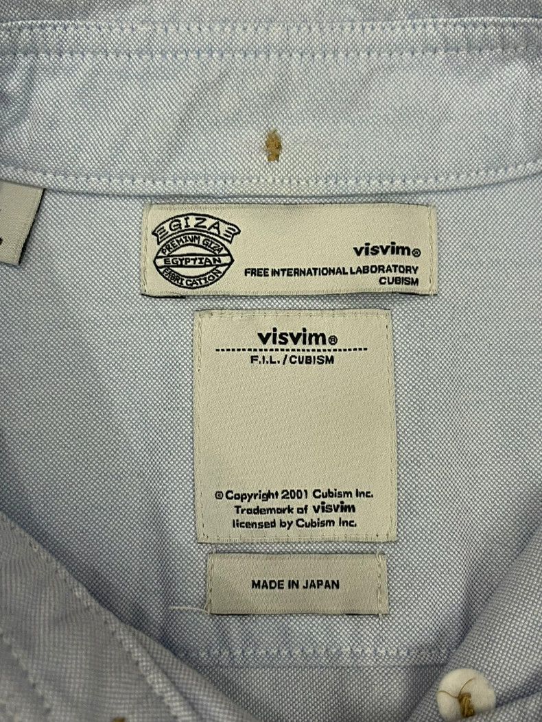 Visvim Visvim Light Blue Flag Shirt- DMC Size US S / EU 44-46 / 1 - 3 Thumbnail