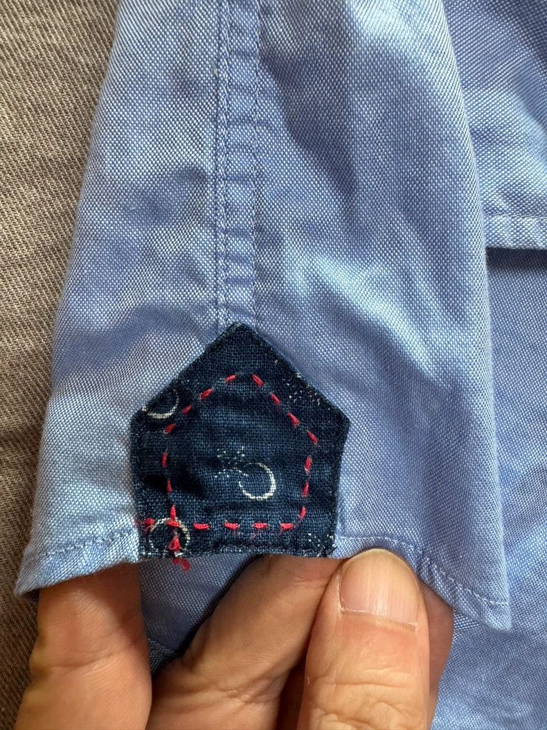 Visvim Visvim Lightweight Blue Long Sleeve Shirt- DMC Size US M / EU 48-50 / 2 - 4 Thumbnail