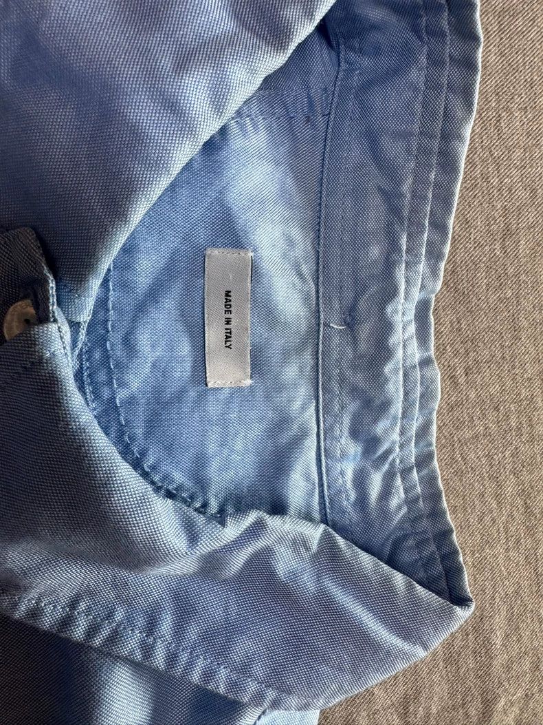 Visvim Visvim Lightweight Blue Long Sleeve Shirt- DMC Size US M / EU 48-50 / 2 - 3 Thumbnail