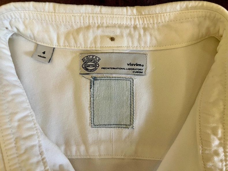 Visvim Used Visvim Water Drop Sleeve Shirt- DMC Size US L / EU 52-54 / 3 - 3 Thumbnail