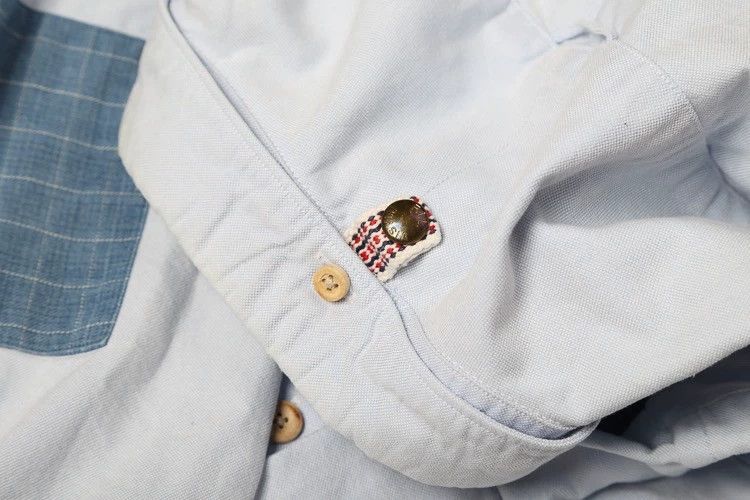 Visvim Visvim Giza Color Block Button-Up Shirt- DMC Size US S / EU 44-46 / 1 - 4 Thumbnail