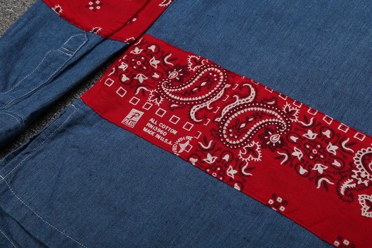 Visvim VISVIM KERCHEIF TUNIC Shirt in Blue- DMC Size US S / EU 44-46 / 1 - 3 Thumbnail