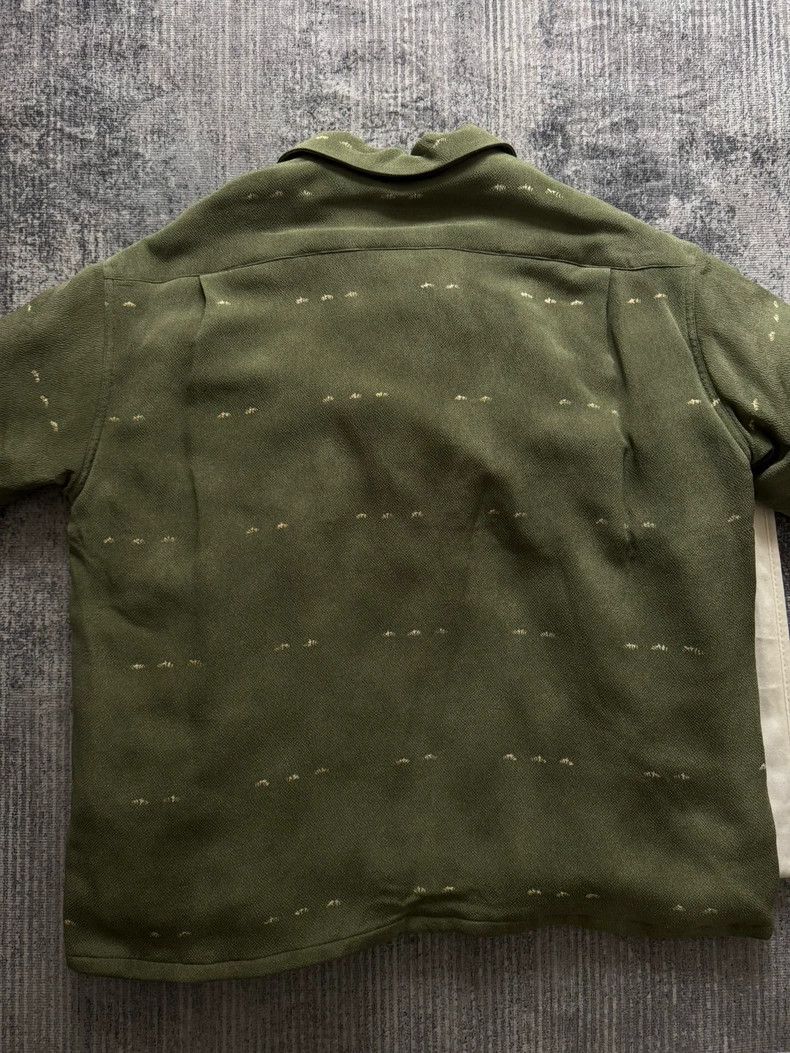 Visvim VISVIM Wallis Short Sleeve Shirt in Green- DMC Size US M / EU 48-50 / 2 - 2 Thumbnail