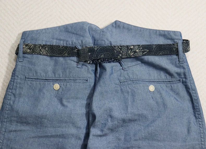 Visvim VISVIM ICT Hakama Shorts Kofu Ancient Fabric- DMC Size US 31 - 6 Thumbnail