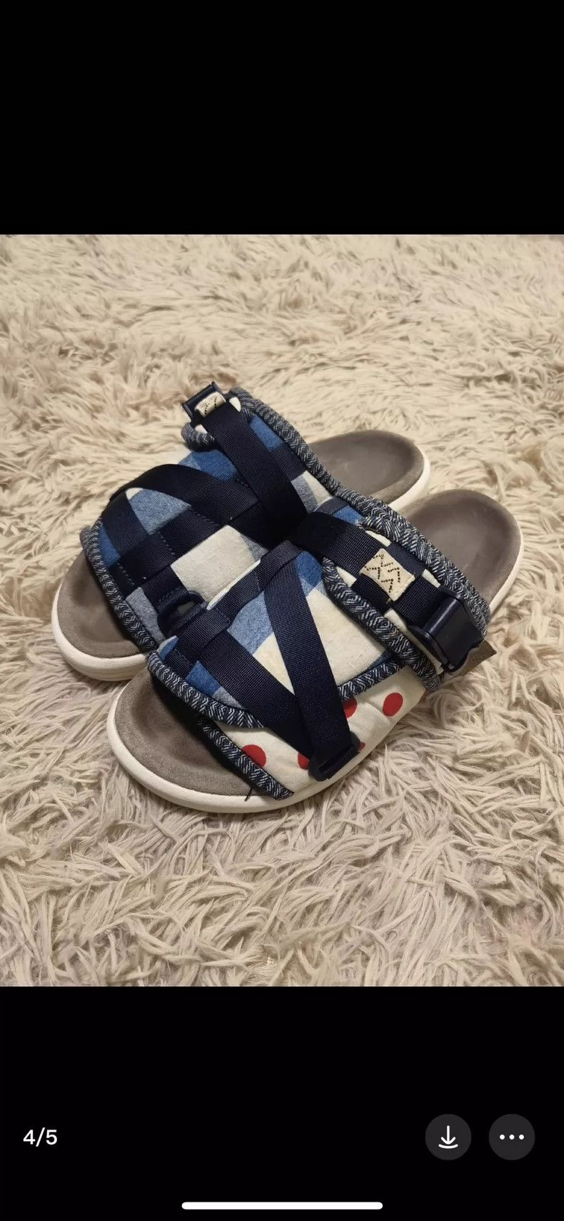 Visvim VISVIM Christo Collage Casual Sandals- DMC Size US 9 / EU 42 - 4 Thumbnail
