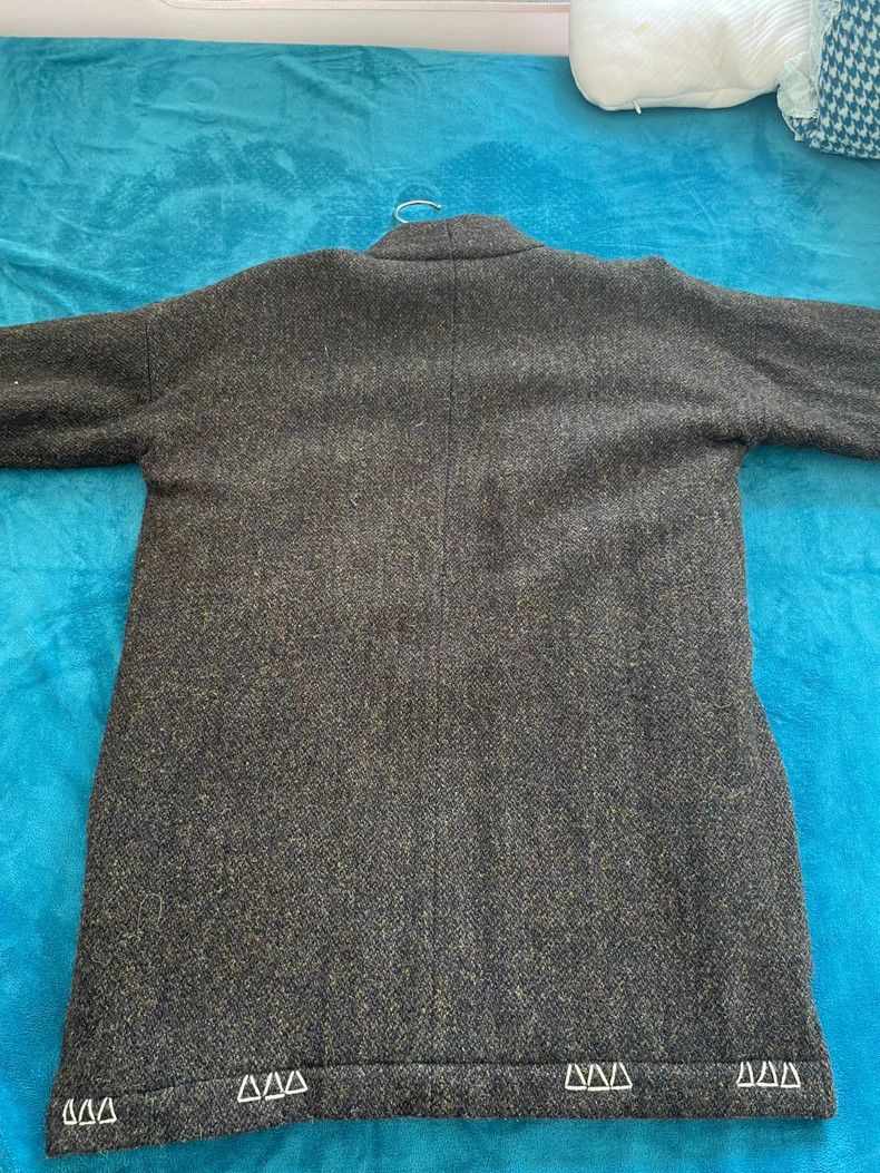 Visvim Dotera Coat Harris Tweed Wool Garment- DMC Size US S / EU 44-46 / 1 - 4 Thumbnail