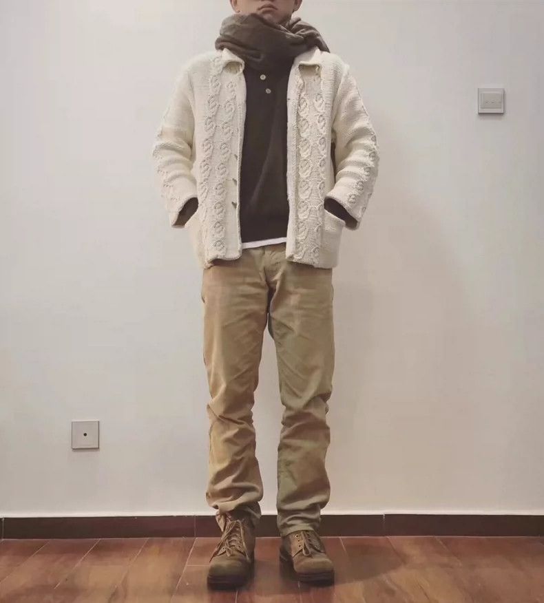 Visvim VISVIM Bucky Coverall Cable Knit Sweater- DMC Size US M / EU 48-50 / 2 - 6 Thumbnail