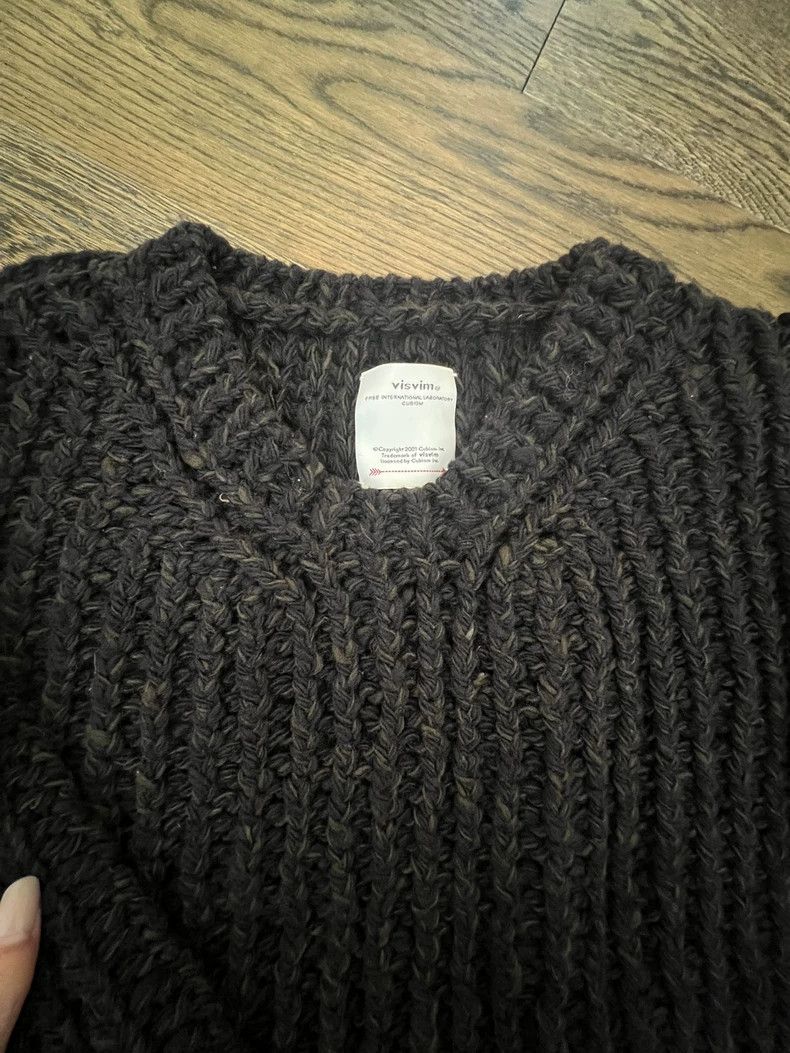 Visvim VISVIM Amplus Crew Long Sleeve Knit Sweater- DMC Size US S / EU 44-46 / 1 - 3 Thumbnail