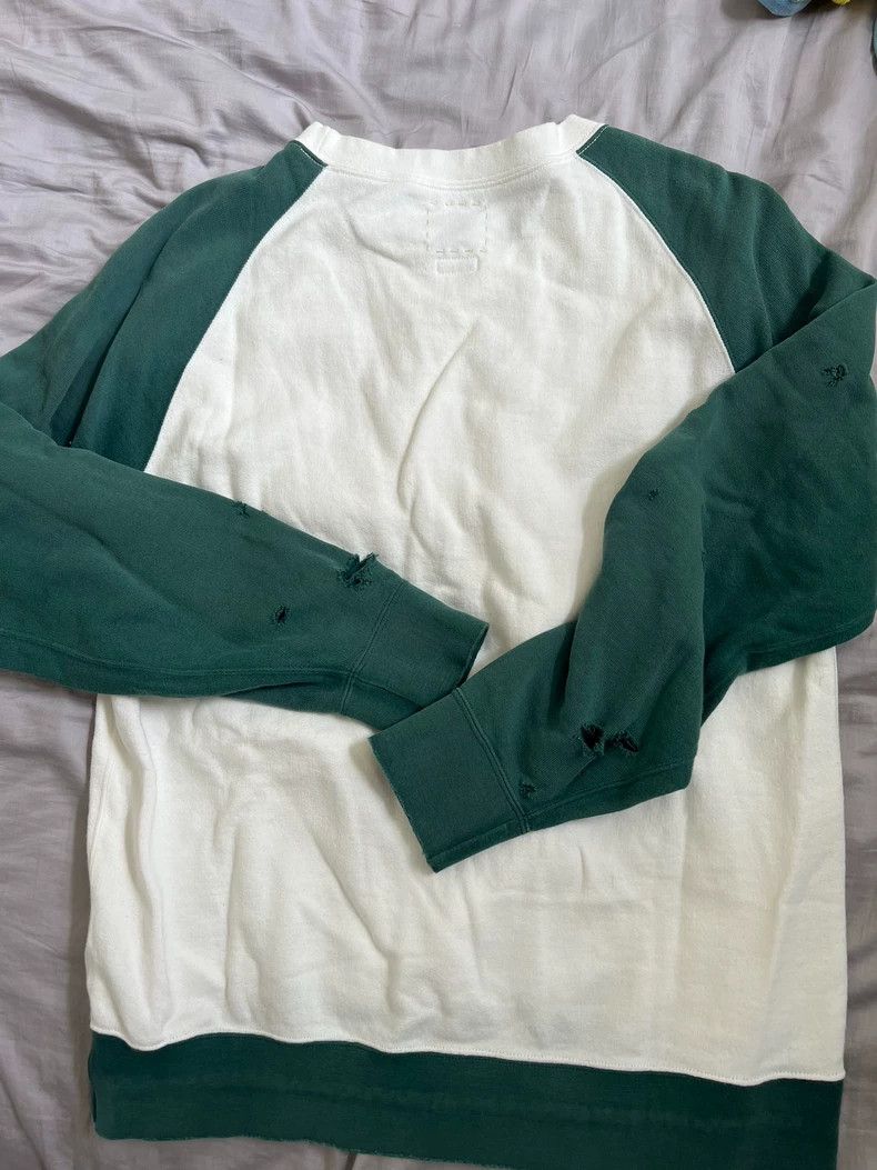 Visvim Visvim Jumbo Crash Sweat Green Ivory- DMC Size US S / EU 44-46 / 1 - 6 Thumbnail