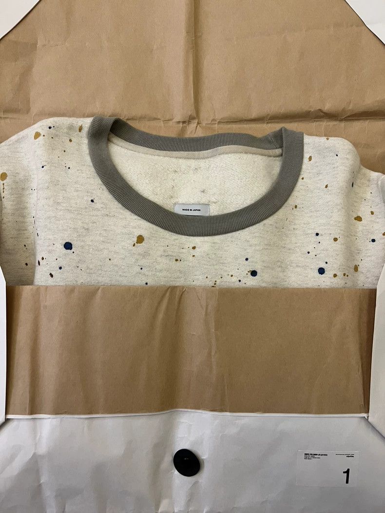 Visvim VISVIM DRIPS VTG CREW LONG SLEEVE SWEATSHIRT- DMC Size US S / EU 44-46 / 1 - 8 Thumbnail