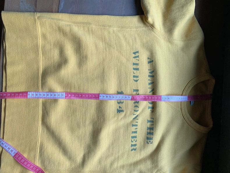 Visvim VISVIM Limited Edition Yellow Sweatshirt- DMC Size US M / EU 48-50 / 2 - 9 Thumbnail
