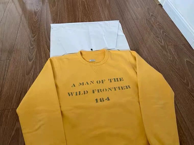 Visvim VISVIM Limited Edition Yellow Sweatshirt- DMC Size US M / EU 48-50 / 2 - 2 Thumbnail