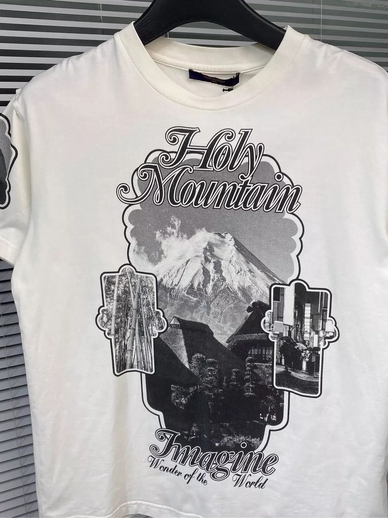 Louis Vuitton Louis Vuitton White Short Sleeve T-Shirt- DMC Size US M / EU 48-50 / 2 - 3 Thumbnail